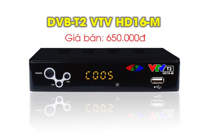 Giá đầu thu kỹ thuật số DVB-T2 HD trên thị trường là bao nhiêu