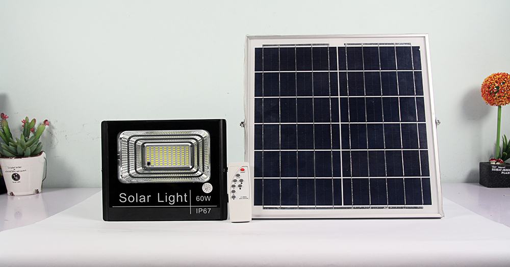 Đèn năng lượng mặt trời IP67 60W